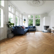 parquet à bâton rompu lame large choix premier