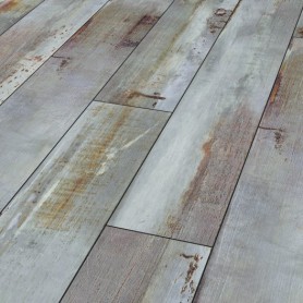 Sol stratifié parquet Used Metal