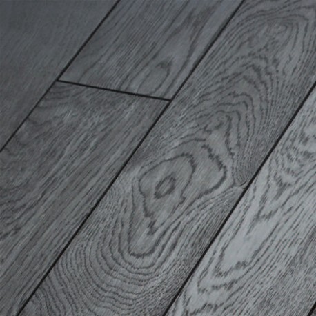 Parquet chêne gris extrême noir