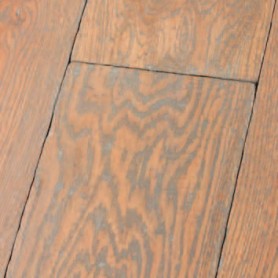 Parquet contrecollé en chêne sépia