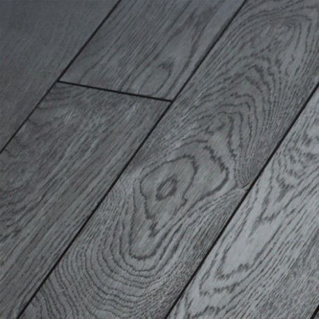 Parquet chêne gris extrême noir